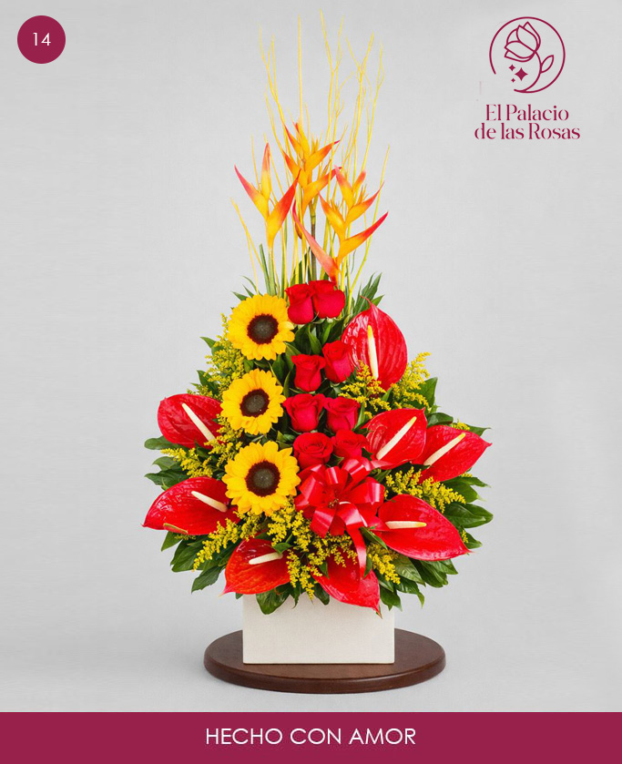 arreglos florales de el palacio de las rosas